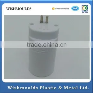 Cutom Metal Threading Insert Into Plastic Overmold Molding for LED Light Tube thumbnail-1
