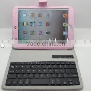 Magnetic Detachable Bluetooth Keyboard Case Cover for Ipad Mini thumbnail-1