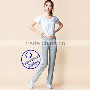 Wholesale 100 Cotton Women's Jogger Trousers Factories in China thumbnail-2