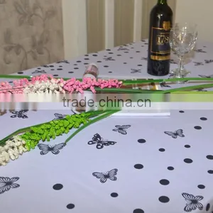 New Style Polyester Tablecloth Cheap Table Cloth Cheap Polyester Tablecloths thumbnail-3