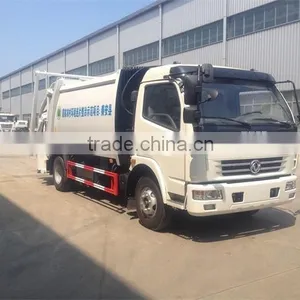 Right Hand Drive 120hp Garbage Truck Dongfeng thumbnail-1