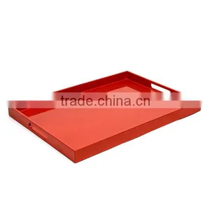 Decorative Plastic Lacquer Serving Tray thumbnail-1