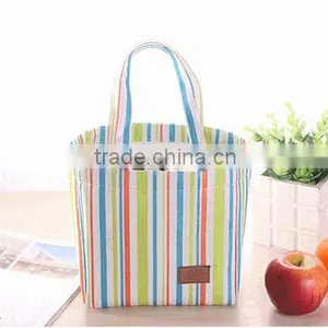 Hotsale Stripe Design Cooler Lunch Bag China Supplier thumbnail-4