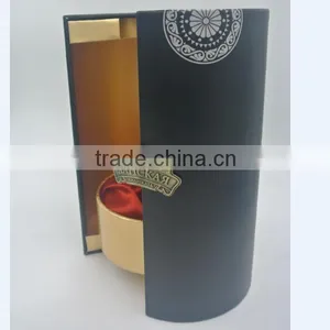 Custom High Quality Round Tube Wine Gift Box thumbnail-2