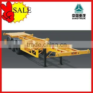 PROMOTION!!! 3 Axle Skeleton Semi Trailers for 40ft and 20ft Container Transport thumbnail-1
