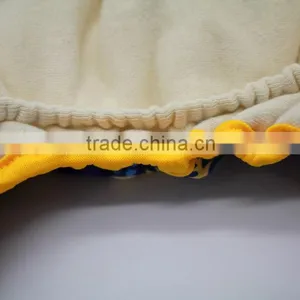 Happy Flute Aio Cloth Diaper 4 Layers Waterproof Absorbent Hemp Cotton Diapers Private Label Bamboo Free Shipping Quality Choice thumbnail-2