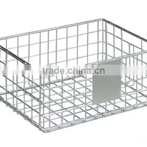 Mini Stainless Steel Square Baskets thumbnail-1