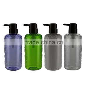 500ml PET Empty Custom Plastic Refillable Shampoo Bottle, Shampoo Bottle Dimensions, Eco Friendly Shampoo Bottle Quality Choice thumbnail-2
