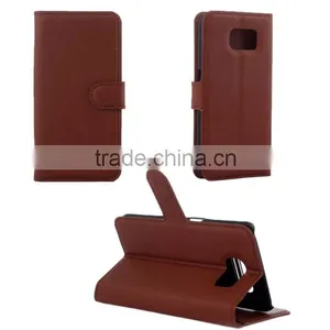 Hot New Products for 2015 ,two Card Holder Leather Case Cover for Samsung Galaxy S6 G9200 thumbnail-2