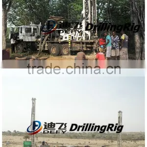 350m Dfc-350A Truck Mounted Used Borehole Water Well Drilling Machine Price With Air Comoressor thumbnail-4