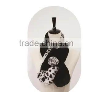 Elegen Cheap New Design Fashion Women Fake Fur Scarf/Fake Fur Shawl thumbnail-2