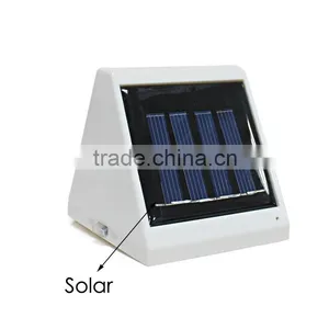 Super Bright 4LED Solar Rechargeable Sensor Light thumbnail-2