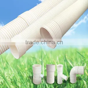 Hotselling PVC Pipe List About Pvc Double Corrugated Conduit thumbnail-1