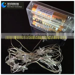 Solar Christmas Star Light Silver Wire Mini Ultra Thin Wire for Europe Market thumbnail-2