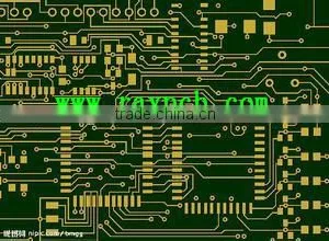 14 Layer Blue Solder Mask White Silkscreen PCB 1oz Copper Plating Gold thumbnail-1