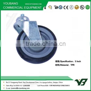 HOT SALE! Top Quality Wheels for Supermarket Trolley thumbnail-1