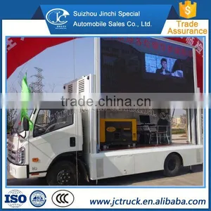 Automatic Hydraulic Hydraulic Stage Outdoor Advertising Full Color Truck Domestic Price thumbnail-5
