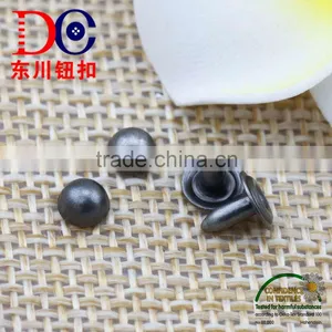 Plating Washable Mushroom Shape Copper Rivet for Leather thumbnail-3