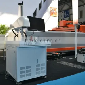 Steel/ Titanium/ Copper/ Coating Materials Desktop Fiber Laser Marking Machine thumbnail-1