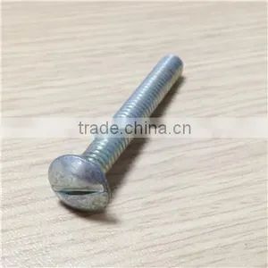 Slotted Cheese Head Screws Zinc Plated thumbnail-1