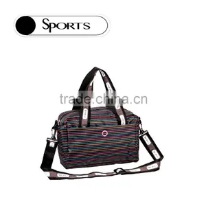Hand Bag Style Ripstop Shoulder Bag With Buckle thumbnail-1