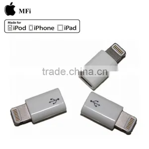 Wholesale OEM 8pin to Micro Adapter With MFi Certified thumbnail-2