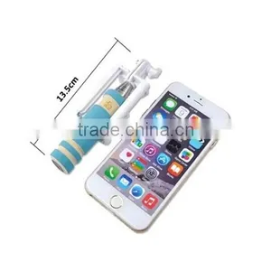 Monopod New Design 13.5 CM Length Wired Selfie Stick Mini thumbnail-6