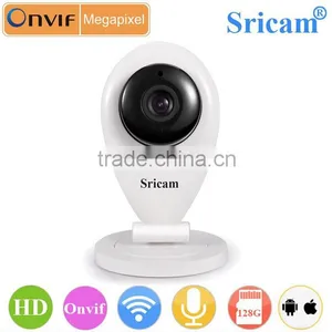 New Sricam Wireless WIFI HD 720P IP Camera SP009 ONVIF Indoor Security 8m Night Vision Wireless Security Camera Baby Monitor thumbnail-1
