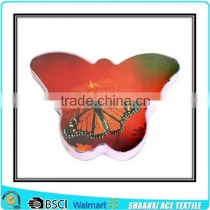 100% Cotton Velour Printing Compressed Beach Towel Flower Shape Compressed Towel on Beach thumbnail-2