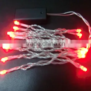 HOT SALE Battery Operated Led Fairy String Lights 40 Multi Color Led For Christmas Party Weddings thumbnail-2