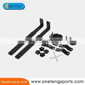 Easy Mount Dual Kayak Carrier With Universal Mounting System for Car, Truck, or SUV thumbnail-2