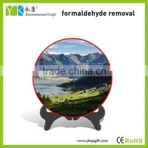 Innovative Novetly Eco-friendly Plate Crafts Bedroom Decor for Air Purification thumbnail-1