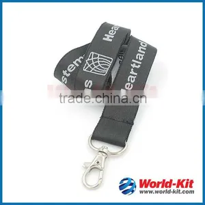 Custom Logo Printed Woven Lanyards, Woven Lanyarda With Custom Logo thumbnail-1