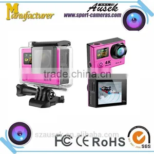 4K 30fps Action Camera Dual Screen go Pro Style Original Genuine AT-H3R 4K + Wifi + 2.4G Remote Control thumbnail-2