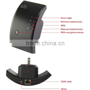 China 300Mbps N 802.11 AP Wireless Wifi Router Repeater Range Extender Booster UK Plug Dual Band Booster thumbnail-3