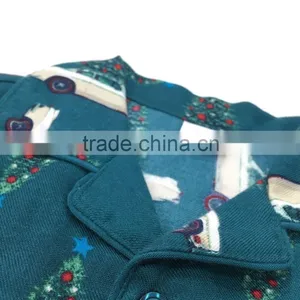 Hot Sale Baby Pajama Jumpsuie in Printted Flannel Fabric thumbnail-6