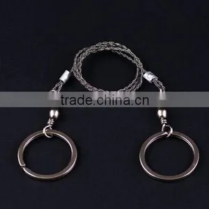 Mini Hacksaw Steel Wire Saw Handsaw Chain Ring Hiking Hunting Emergencey Surviva thumbnail-1