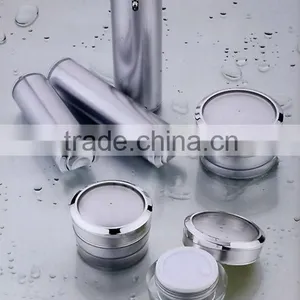 Plastic Cosmetic Packaging, Acrylic Cream Jar and Lotion Pump Bottle thumbnail-2