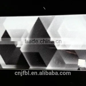 Decorative Partition Glass, Railing Glass of Ceramic Silkscreen Printing Glass, White Ceramic Special Design thumbnail-1