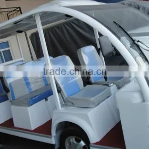 China Beautiful Design Electric Sightseeing Car!!! Bilayer Laminated Glass,wearproof and Anti-skidding thumbnail-3