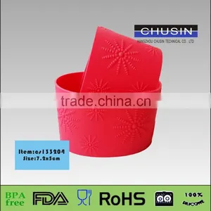 Silicone Sleeve For Cup Silicone Cup Sleeve thumbnail-5