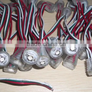 16mm Full Color Led SMD Pixel Node,1903IC,DC5V Input,50pcs a String;with One Piece High Bright 5050 SMD RGB LED thumbnail-1