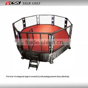 Octagon Hexagon Fighting MMA Floor Cage thumbnail-4