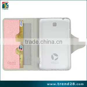 High Quality Fashion Design Tablet Leather Case for Samsung Tab 3 thumbnail-2