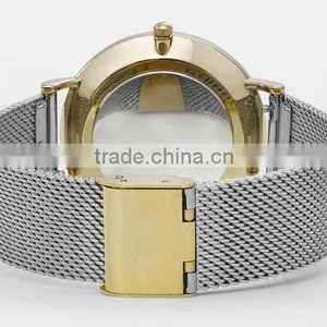 FS FLOWER - 2016 Watches Men Women Quartz Watch Good Quality Mesh Band Custom Own Brands Watch thumbnail-3