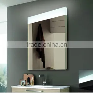 Modern Apartment Lighting Bathroom LED Acrylic Mirror With Demister thumbnail-1