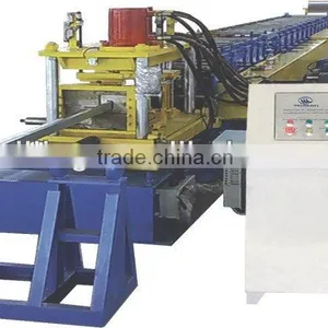 Modern C/Z Omega Steel Purlin Adjustable Roll Forming Machine/ C z Purlin Cold Roll Forming Machine thumbnail-1
