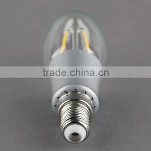 Haining Vintage Led Filament Bulb C35 With Plastic Silver Plated 2W E14 110V thumbnail-3
