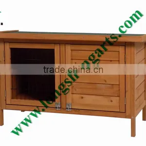 Small Wooden Bunny House thumbnail-3