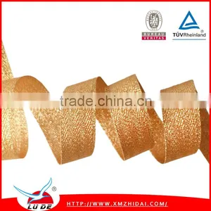 Decorative Gold Ribbon,Gold Metallic Ribbon for Gift Packing thumbnail-4